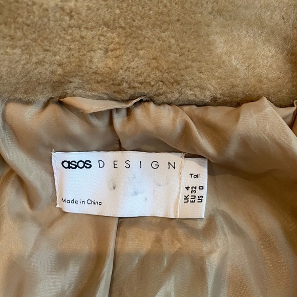 Asos Teddy Coat - Picture 2 of 4